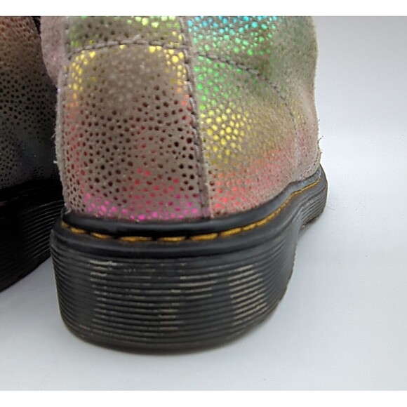 Dr Doc Martens 1460 Pascal J Iridescent Boots Girls US Size 3 - Picture 5 of 14